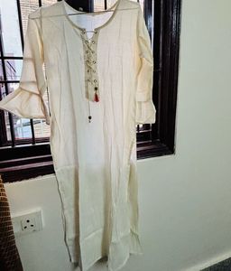 Elegant White Kurta