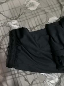 Black Athletic Track Pants