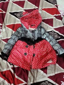 Cute Girls' Puffer Jacket