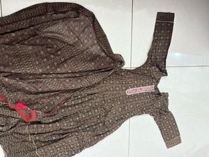 Flayed Two Piece Kurthi