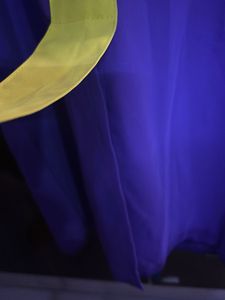 Purple &amp; Yellow Colorblock Dress