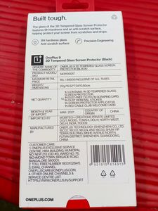OnePlus 9 Original 3D Tempered Glass