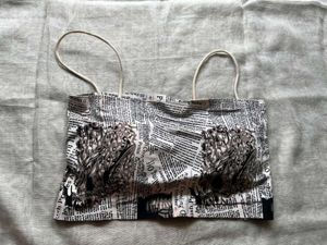 Newsprint Print Top
