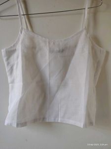 Elegant Organza Dream – Brand New XS Top!