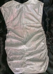 Brand New(Be bosy) Sparkle corset Ruched Dress