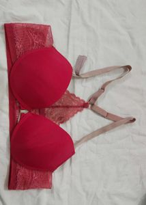 Red Lace Bra