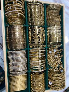 Gold Bangle Bracelet Collection