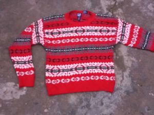 GAP Patterned Crewneck Sweater