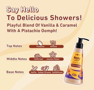 Plum Vanilla Caramello Body Wash