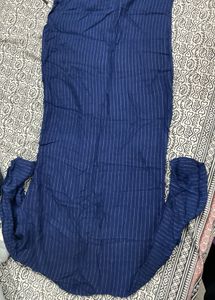 Blue Striped Tunic Kurta
