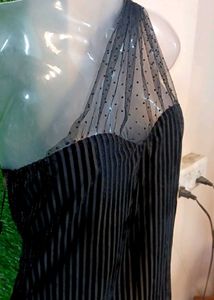 Chic Mesh Polka Dot Top