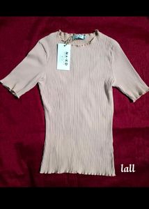 Brand New Self Striped Top