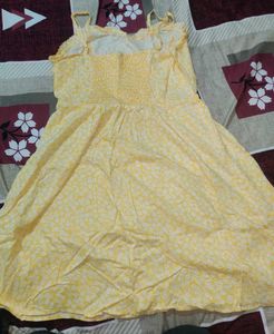 Yellow Floral Sundress