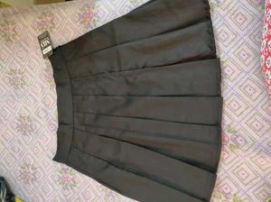 BLACK MINI SKIRT
