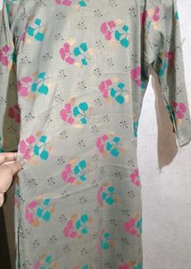Straight Side Cut Kurtha