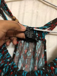 Wet Seal Blue Sleeveless Dress