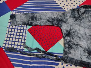 Tie-dye Button-Down Top
