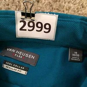 Van Heusen orignal Men&#39;s Blue Dress Shirt