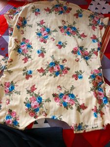 Floral Print Casual Top