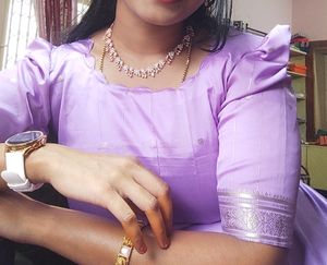 Saree To Long Dress
