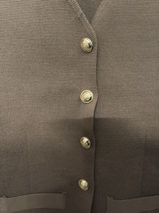 Brown Knit Waistcoat