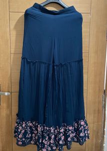 Floral Embroidered Palazzo