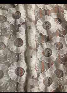 White Net Flower Top