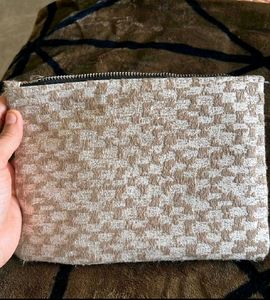 Beautiful Korean Tweed Pouch