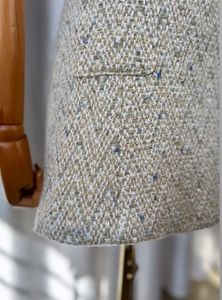 Chic Tweed Mini Dress