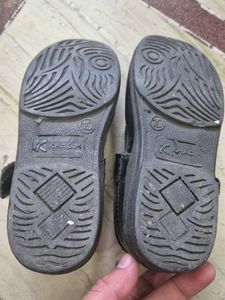 Girls Black School Shoes