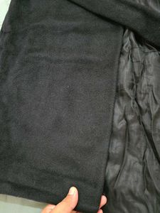 Collared High Neck Winter Coat with Belt
