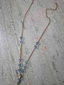 Blue Beaded Necklace