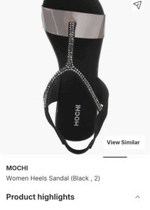 Mochi Black Heels