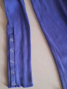 Purple Long Sleeve Top