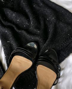 Black Anklestrap Heels