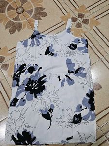 Floral Print Tank Dress