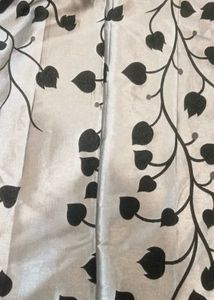 Leaf Print blackout curtains
