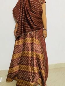 Lahenga With Sequence Work Odhni
