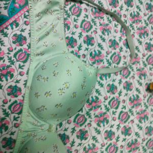 Floral Print Bra