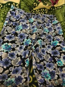 Floral Print Cotton Legging