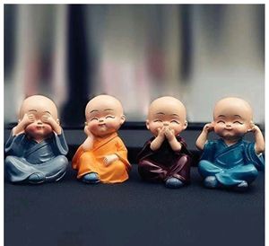 Set Of 4 Buddha Showpiece