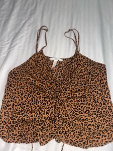 Leopard Print Cami Top