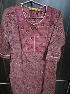 Brown Kurta