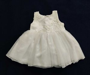 Pure white frock