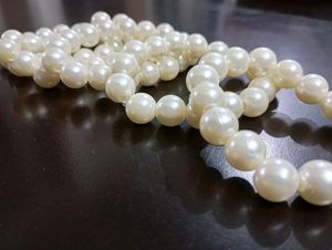 White Shining Beads For Girls
