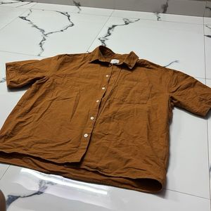 HM Brown Casual Shirt