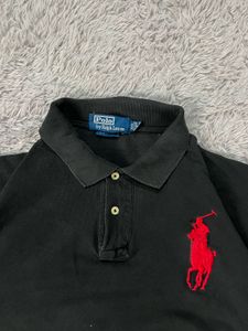 Ralph lauren charcoal grey polo
