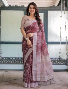 Elegant Printed Saree