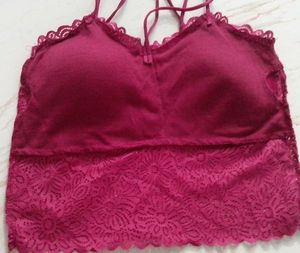 Red Lace Bralette