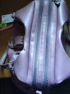 Unique Lilac Zippered Bag